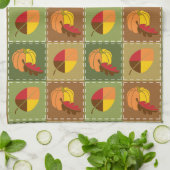 Autumn Quilt Kitchen Towel Theedoek (Gevouwen)