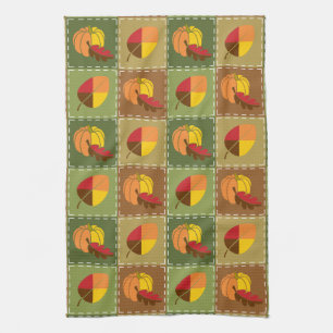Autumn Quilt Kitchen Towel Theedoek