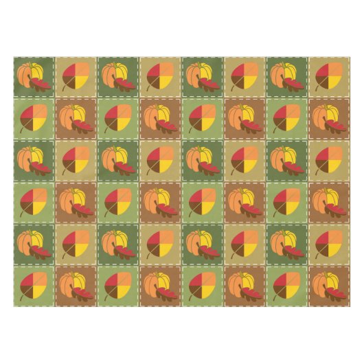 Autumn Quilt Tablecloth Tafelkleed (Voorkant (Horizontaal))