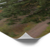 Autumn Quincy Mine Steam Hoist Foto Poster (Hoek)