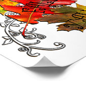 Autumn Quote Happy Herfst Y'all Poster (Hoek)