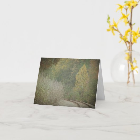 Autumn Railroad kaart (Gele Bloem)