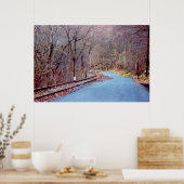 Autumn Railroad Poster (Keuken)