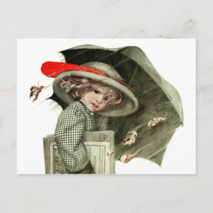 Autumn Rain Briefkaart