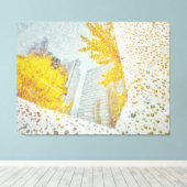 Autumn Rain Canvas Afdruk (Insitu (Houten vloer))