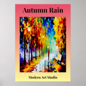 Autumn Rain Poster (Voorkant)