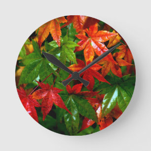 Autumn Rain Ronde Klok
