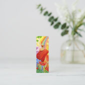 Autumn Rainbow Bladwijzer Mini Visitekaartje (Staand voorkant)