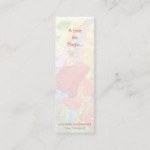 Autumn Rainbow Bladwijzer Mini Visitekaartje (Achterkant)