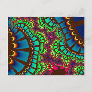 Autumn Rainbow Remix Briefkaart