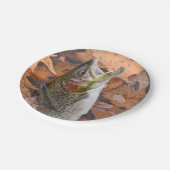 Autumn Rainbow Trout Papieren Bordje (Gekanteld)