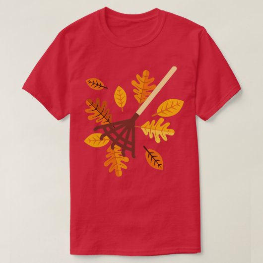 Autumn Rake T-shirt (Design voorkant)