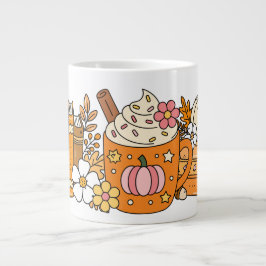 Autumn Reading – Cozy Books & Pumpkin Spice Grote Koffiekop