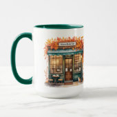Autumn Reads Café MUG — Fall Bookstore  Mok (Links)