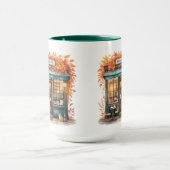 Autumn Reads Café MUG — Fall Bookstore  Mok (Midden)