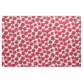 Autumn Red Maple Leaves Stof (Yard (91,4 cm))