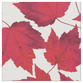 Autumn Red Maple Leaves Stof (Close Up)