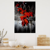 Autumn Red Poster (Keuken)