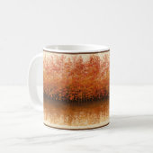 Autumn Reflection - Maple Lake Mug Koffiemok (Voorkant links)