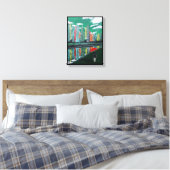 Autumn Reflection Schilderij van Alfred Fox Canvas Afdruk (Insitu (Slaapkamer))