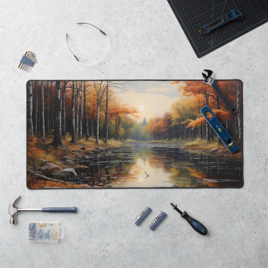 Autumn Reflections Bureaumat (Werkstation)