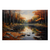 Autumn Reflections Perfect Poster (Voorkant)