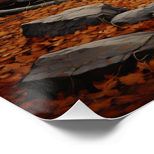 Autumn Reflections Perfect Poster (Hoek)