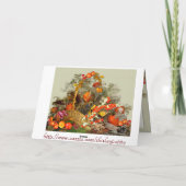 AUTUMN-REGELING ~ Kaart (Achterkant)