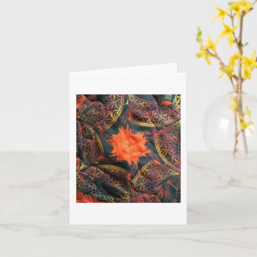 Autumn Rising 2 Kaart (Gele Bloem)