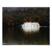 Autumn River Cruise Foto Afdruk (Voorkant)