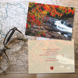 Autumn River Pastor Appreciation Downloadbare Kaar Kaart