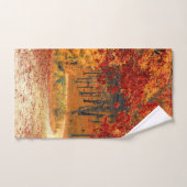 Autumn Road Bad Handdoek (Handdoek)