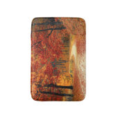 Autumn Road Badmat (Voorkant Verticaal)