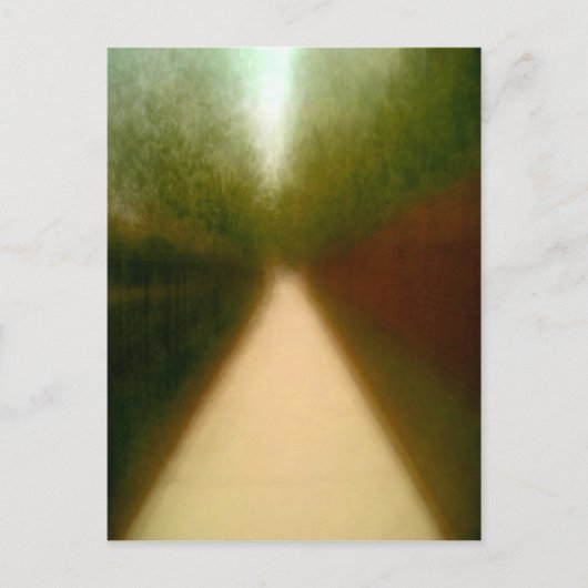 Autumn Road Briefkaart (Voorkant)