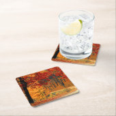 Autumn Road Kartonnen Onderzetters (Insitu)