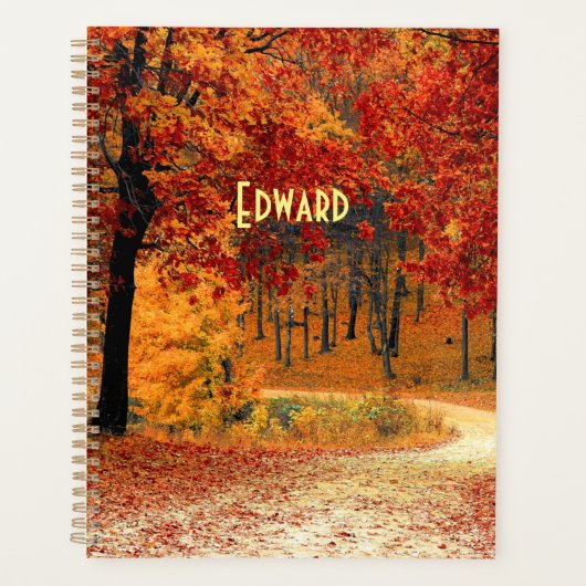 Autumn Road Planner (Voorkant)