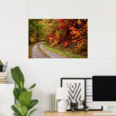 Autumn Road Print (Thuiskantoor)