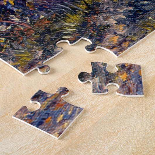 "Autumn Road" Puzzle Legpuzzel (Zijkant)