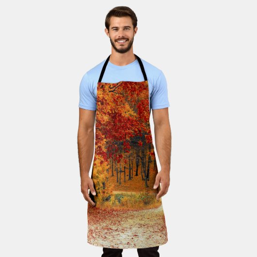 Autumn Road Schort (Gedragen)