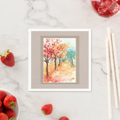 Autumn Road Servet (Insitu)