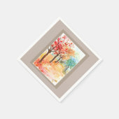 Autumn Road Servet (Hoek)