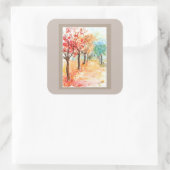 Autumn Road sticker (Tas)