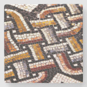 Autumn Roman Mosaic Stenen Onderzetter (Voorkant)