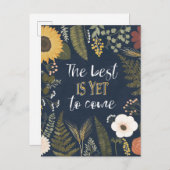 Autumn Romance | The Best is Yet To Come Briefkaart (Voorkant / Achterkant)