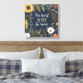 Autumn Romance | The Best is Yet To Come Canvas Afdruk (Insitu (Slaapkamer))