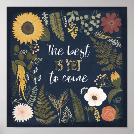 Autumn Romance | The Best is Yet To Come Poster (Voorkant)