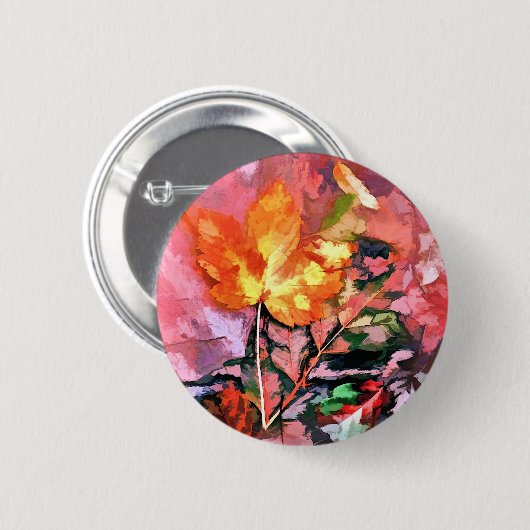 AUTUMN RONDE BUTTON 5,7 CM (Voorkant /achterkant)