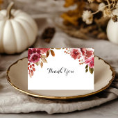 Autumn Rustic Brunch & Bubble Vrijgezellenfeest Bedankkaart