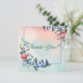 Autumn Rustic Burgundy Calligraphy Flat Wedding P Kaart (Staand voorkant)