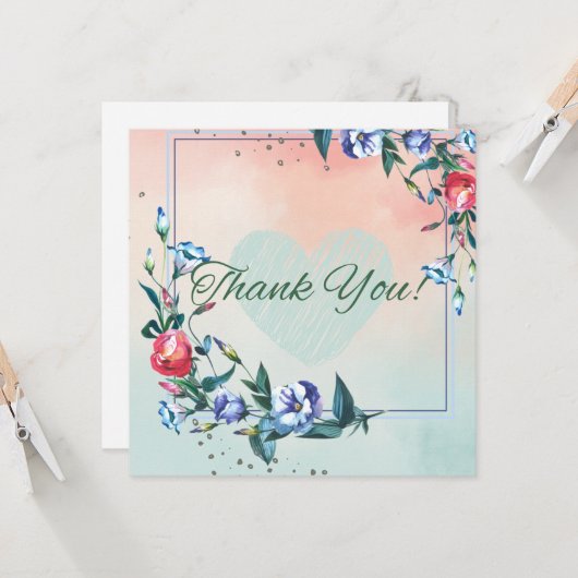 Autumn Rustic Burgundy Calligraphy Flat Wedding P Kaart (Voorkant / Achterkant in situ)